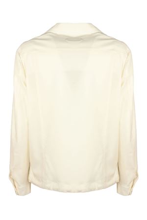 Giacca camicia misto lana bianco panna NEW YORK | ELPASO71071PANNA